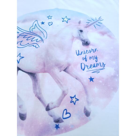 OshKosh Girls 10 Unicorn Pajama PJ Sleep Set - Picture 3 of 4